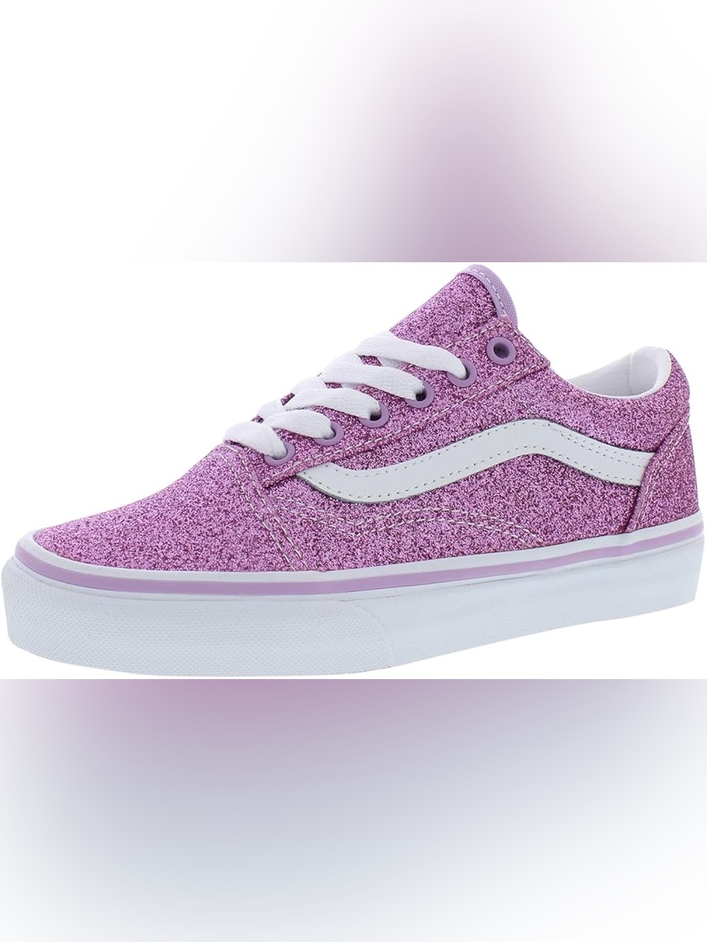 Vans Kids Glitter Low-Top Sneakers - Lavender
